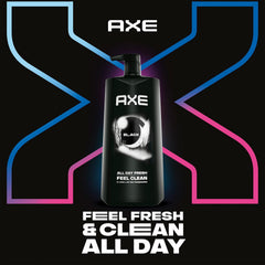 AXE Black: fragancia de pera congelada y cedro, sensación fresca tras la ducha.