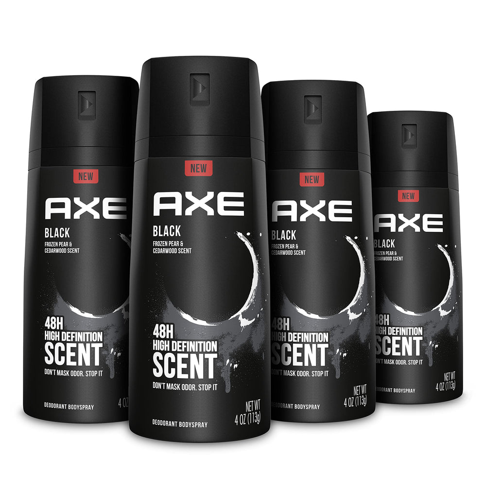 Desodorante AXE Black para cuerpo hombre con protección de 48 horas.