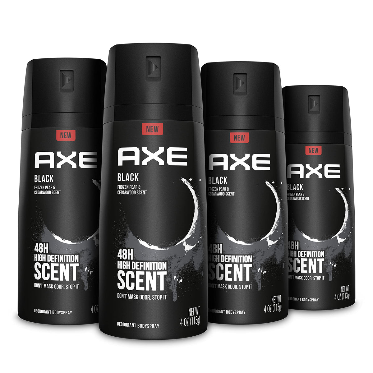Desodorante AXE Black para cuerpo hombre con protección de 48 horas.