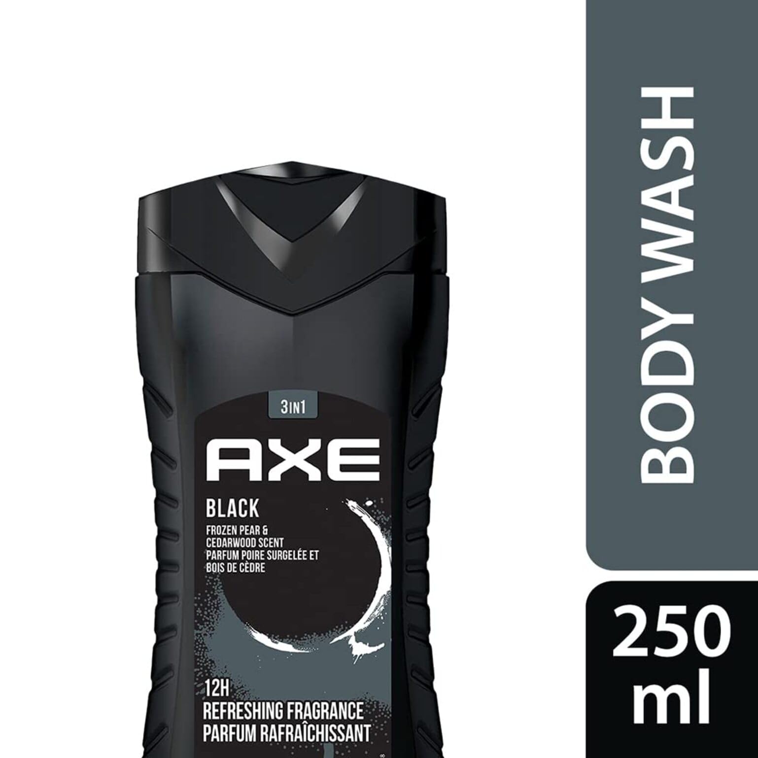 AXE Black espuma de ducha suave para empezar el día