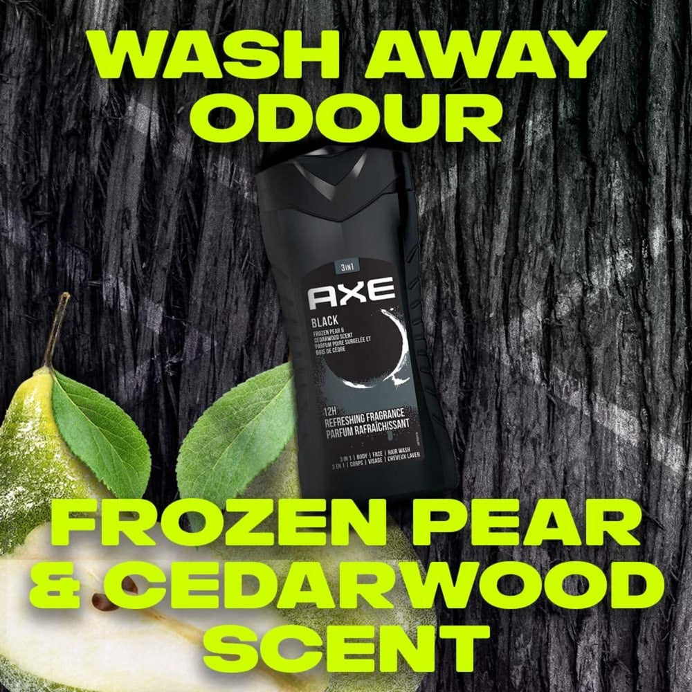 AXE Black textura cremosa facilita la aplicación