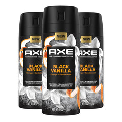 AXE Black Vanilla premium spray front view for confident daily wear