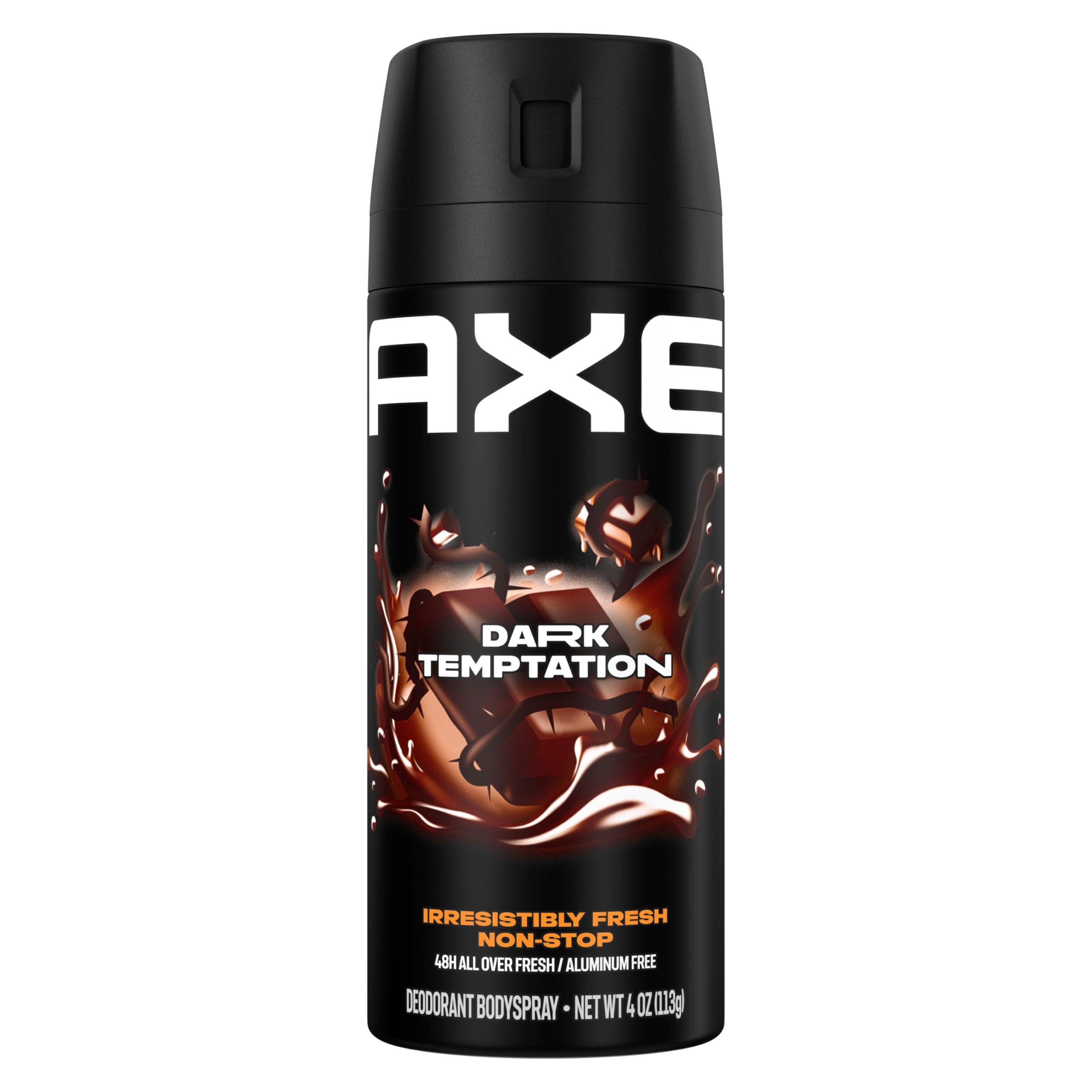 AXE Dark Temptation: botella-atomizador con aroma duradero para el día a día.