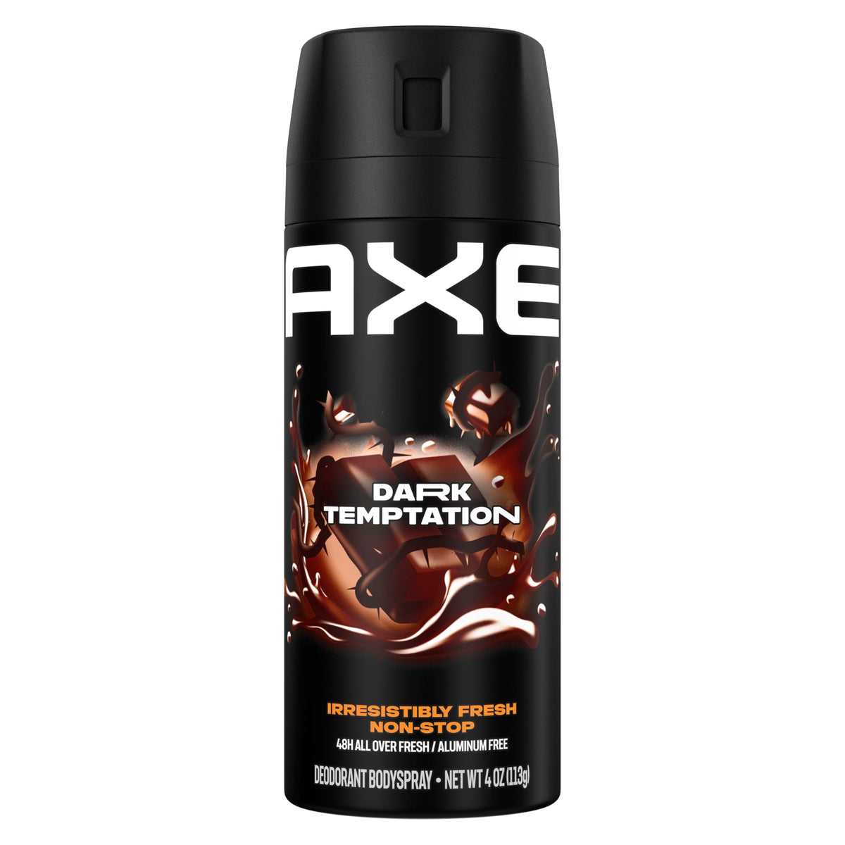AXE Dark Temptation: botella-atomizador con aroma duradero para el día a día.