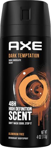 AXE Dark Temptation rociador del frasco, aplicación rápida y precisa.