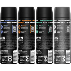 AXE desodorante corporal XL Black con sensación fresca y duradera