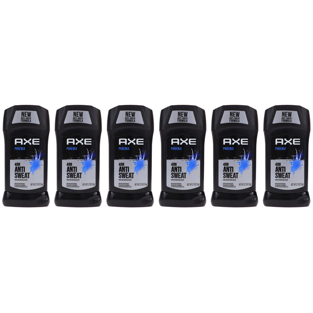 AXE Phoenix deodorant stick applying smoothly for lasting freshness.