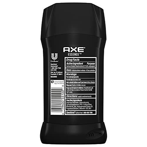 AXE Essence aroma pimienta negra y cedro brinda frescura elegante