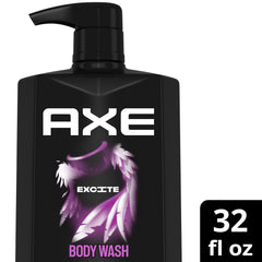 AXE Excite aroma coco y pimienta negra para despertar la frescura diaria.