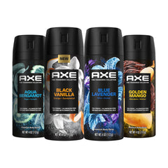 AXE Fine Fragrance Lavanda Azul: lata de spray para frescura duradera.