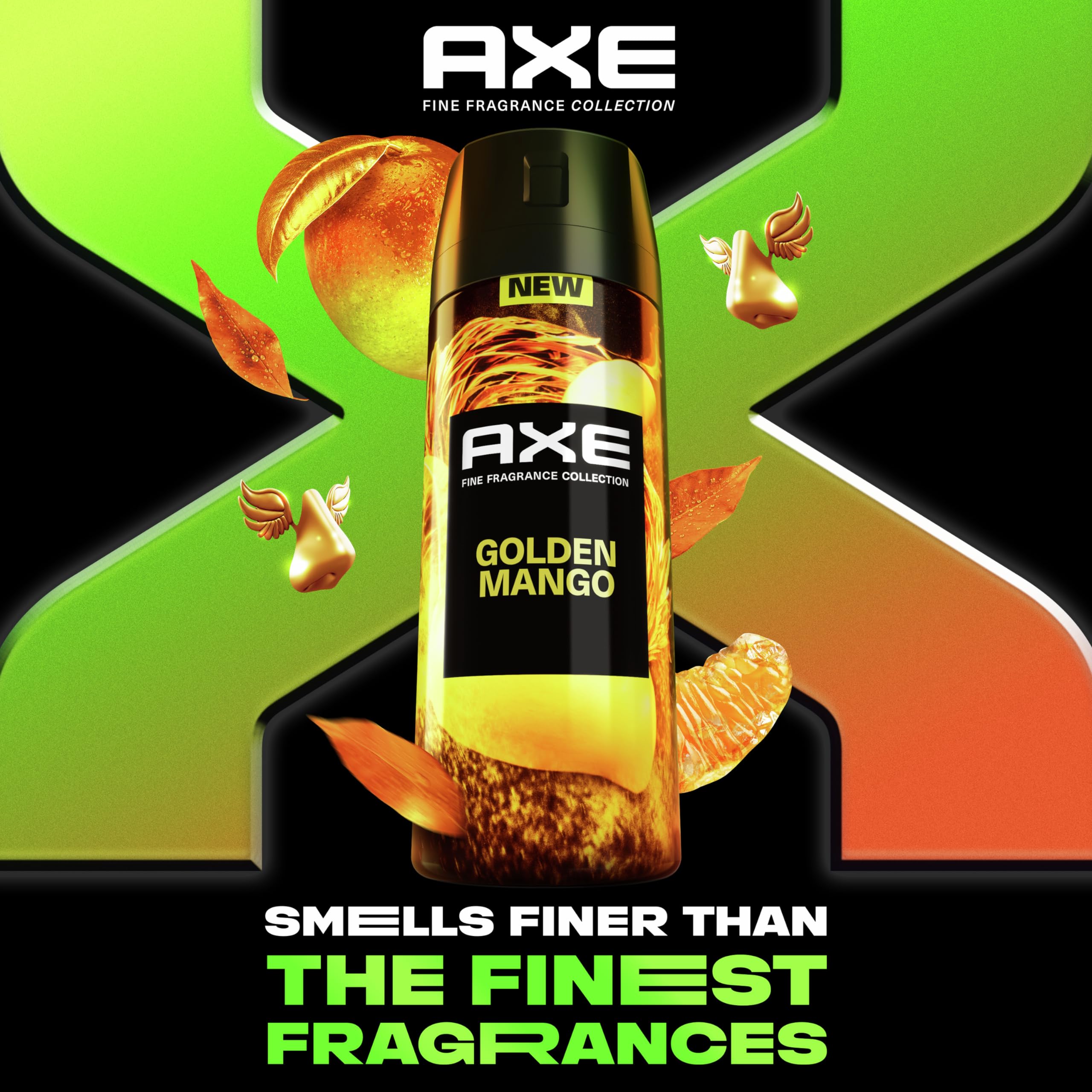 AXE Golden Mango, utilisation quotidienne recommandée après le sport.