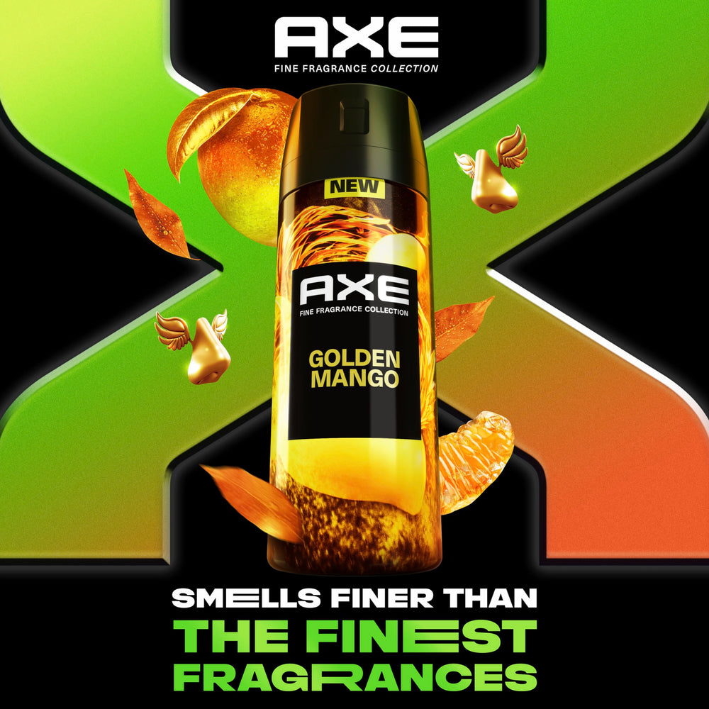 AXE Golden Mango, utilisation quotidienne recommandée après le sport.