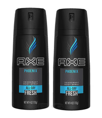 Envase ergonómico AXE Phoenix para un uso cómodo en cualquier ocasión.