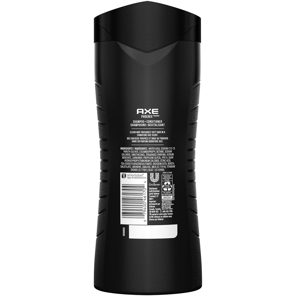 AXE Phoenix 2 en 1, fragancia menta y romero para despertar sentidos.