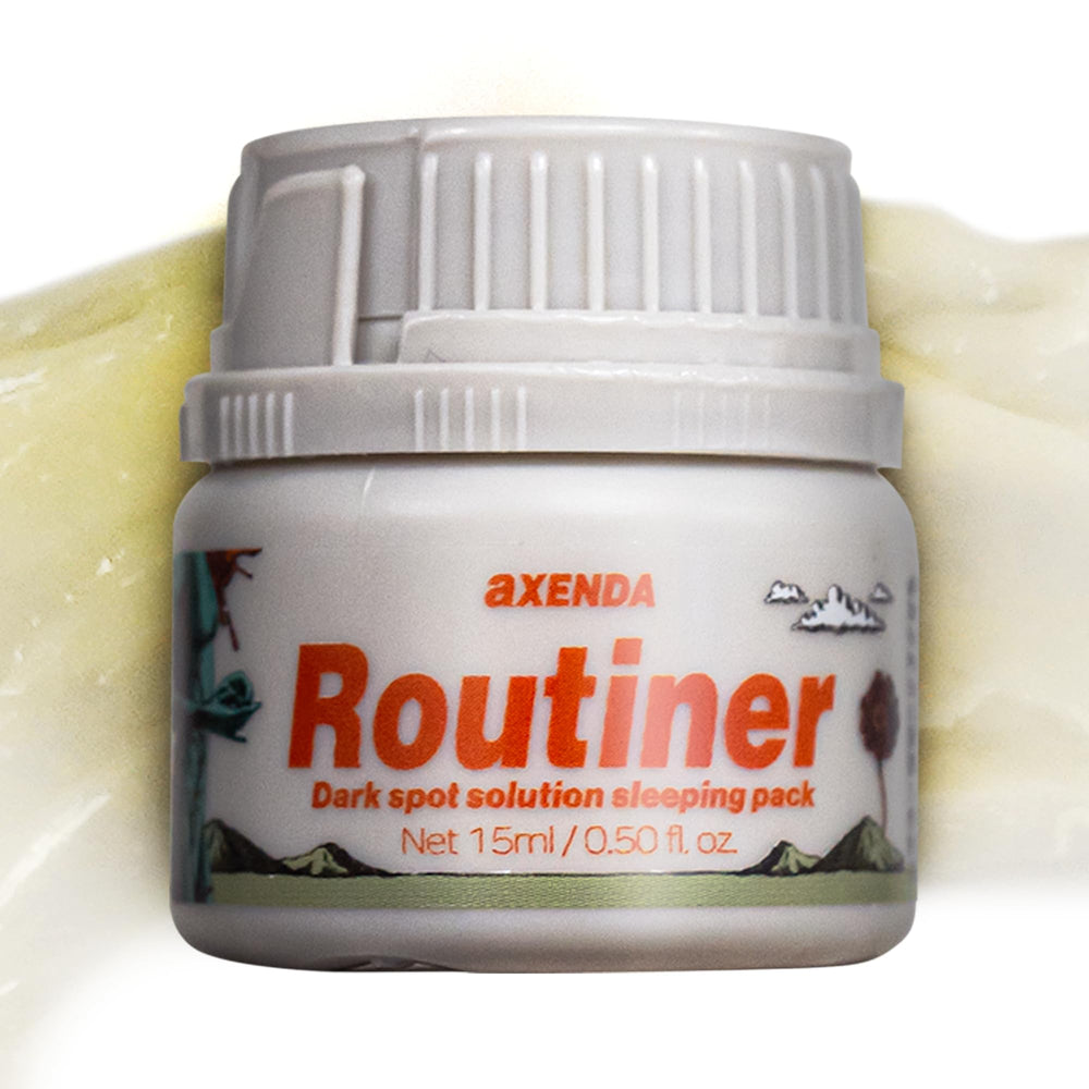 AXENDA Routiner, botella de 15ml para exfoliación suave nocturna