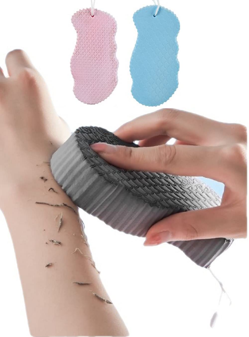 Axnzp esponja exfoliante 3D ultrasuave para exfoliar suavemente la piel