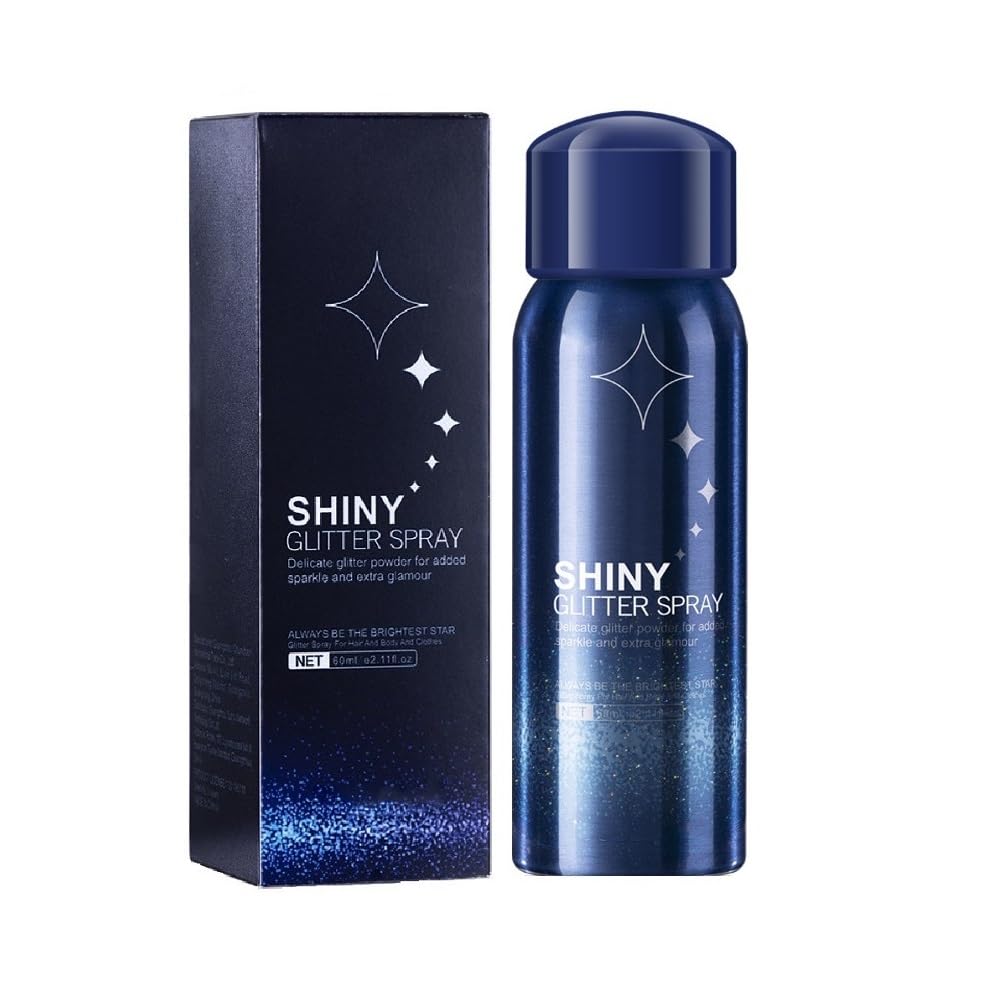 Axnzp Spray Brillo Cuerpo: detalle de envase para looks festivos