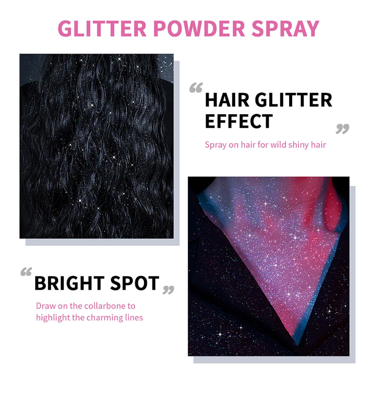 Axnzp Spray Brillo Festival: ideal para looks de escenario