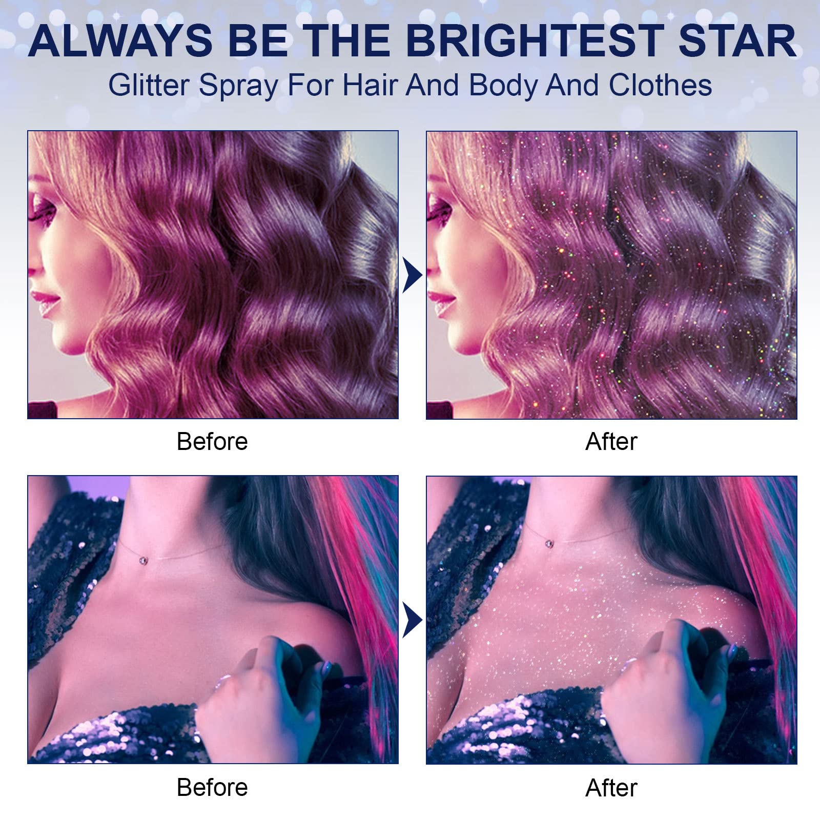 Axnzp Spray Brillo Pelo: ilumina el peinado con brillo sutil