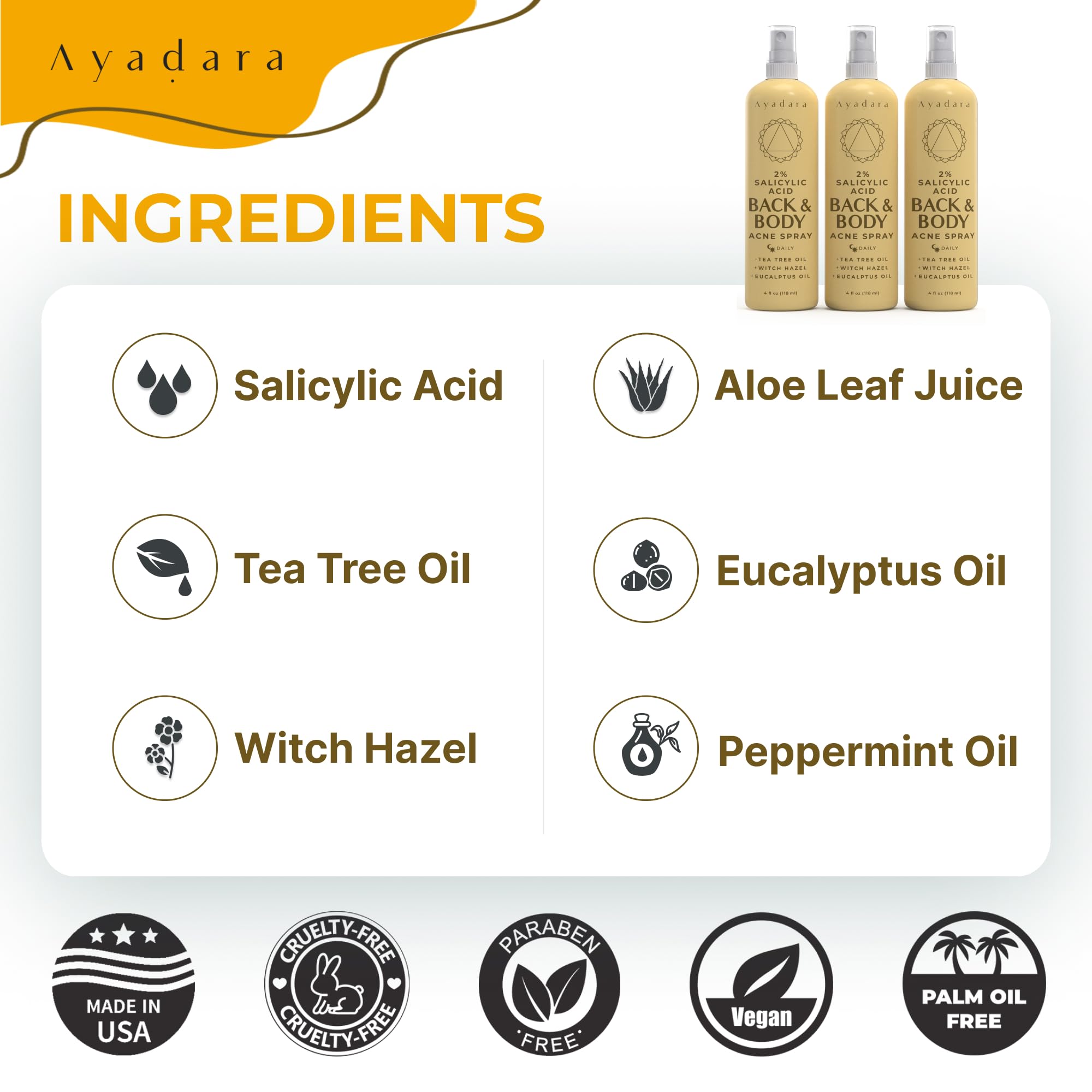 AYADARA uso portátil, ideal para retoques durante el día.
