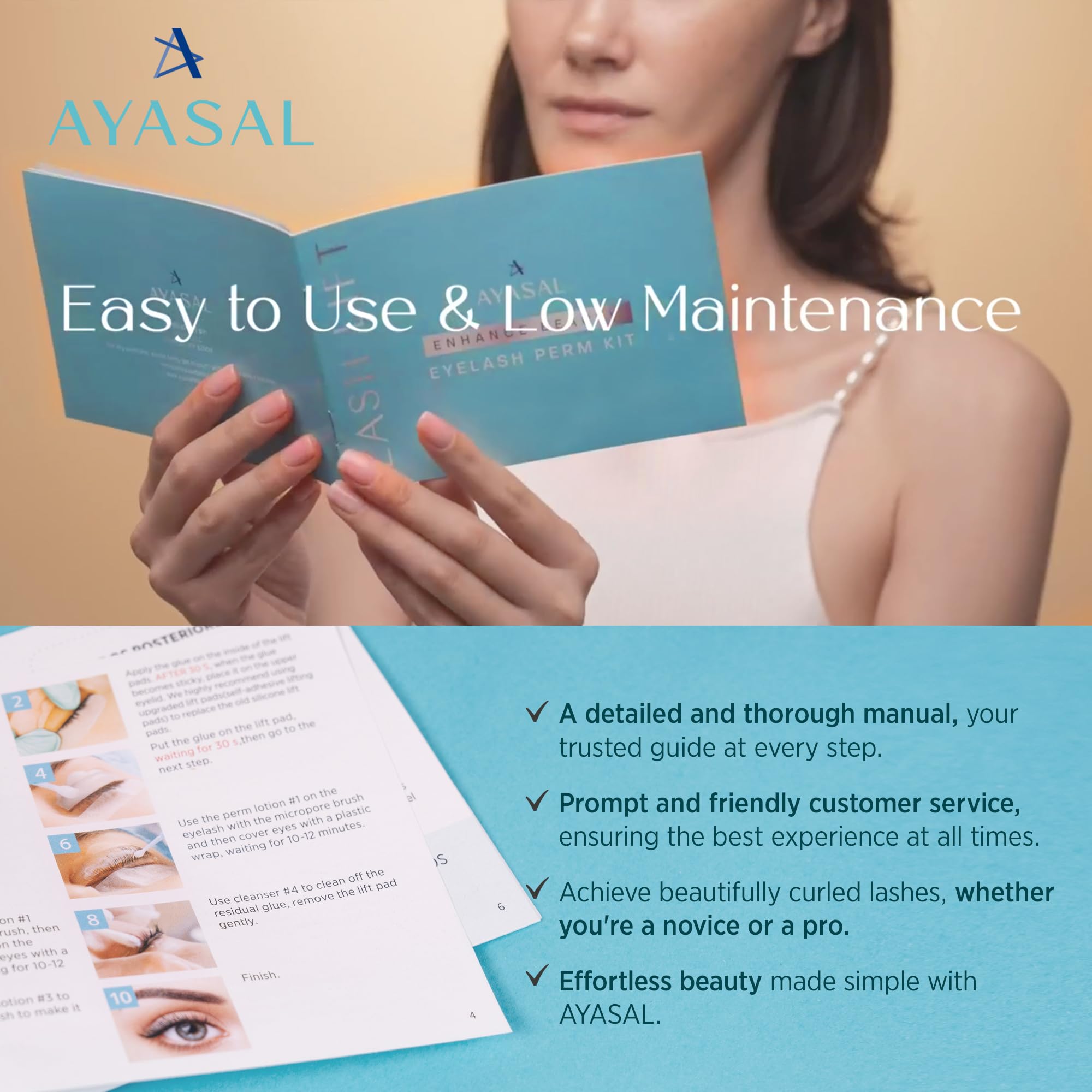 AYASAL Lash Lift Kit: herramientas y accesorios incluidos para un proceso seguro