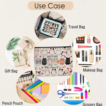 Aypvora bolsa maquillaje tamaño 24x18 cm, espaciosa para pinceles y cosméticos.