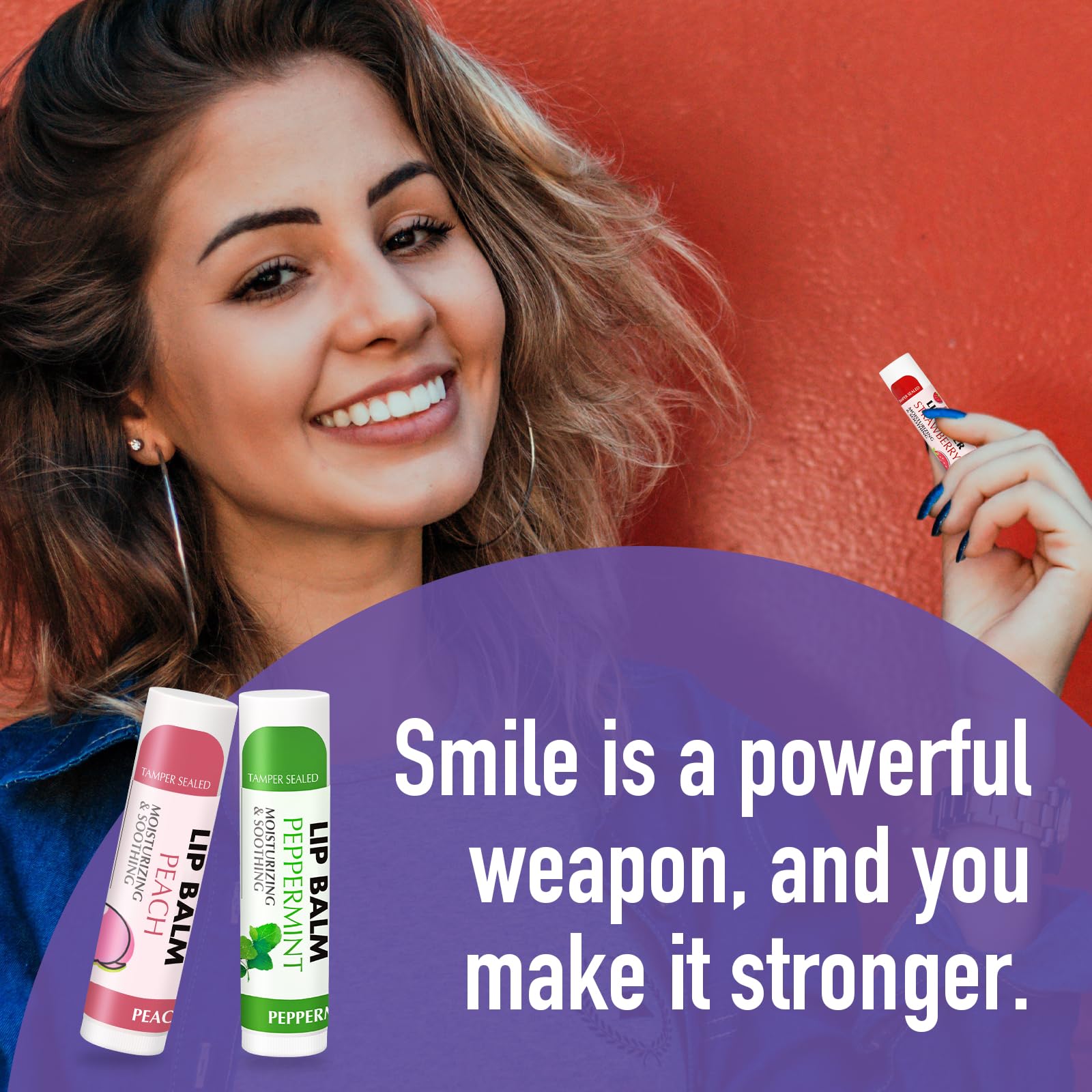 AZEN bálsamo labial, coco y vitamina E hidratan y calman.