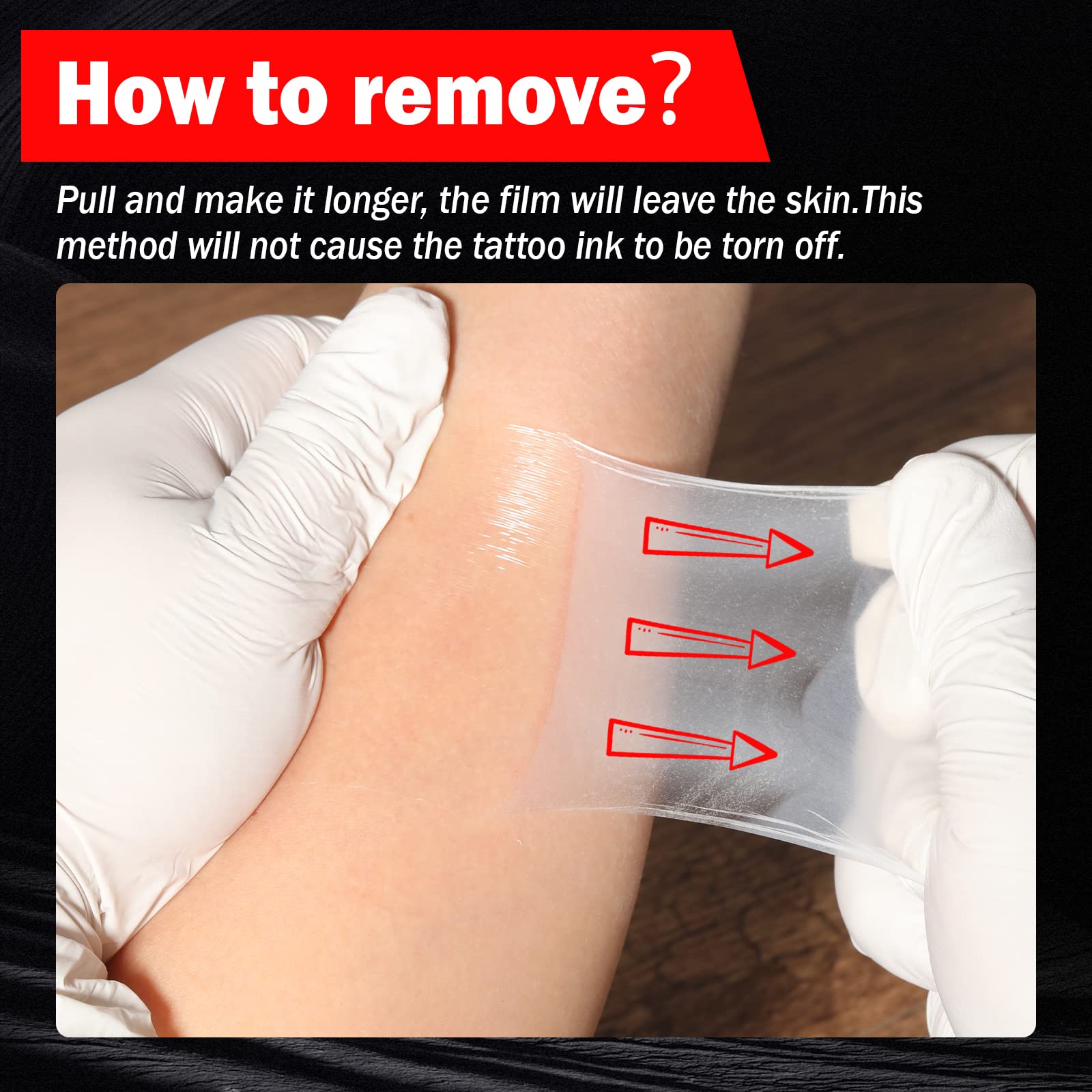 AZEN capa de curación adaptable, protege piel tatuada mientras se hidrata.