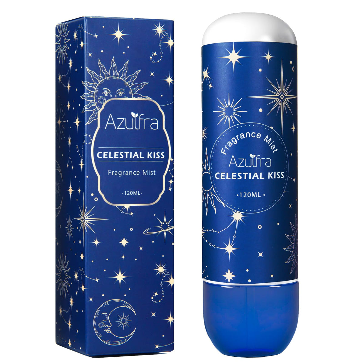 Azulfra Besos Celestiales: botella spray corporal con fragancia duradera