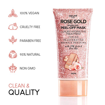 Azure Cosmetics contiene aceite de rosa mosqueta para hidratación y nutrición.