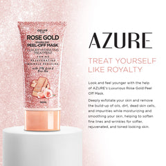 Azure Cosmetics secado en 20 minutos revela piel más suave.