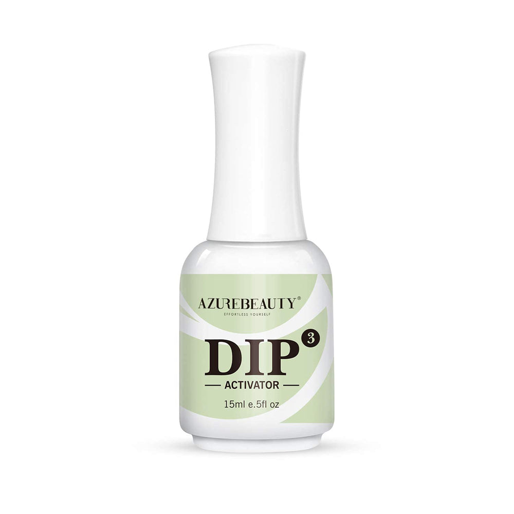 AZUREBEAUTY activador 15 ml para polvo de inmersión, secado rápido.