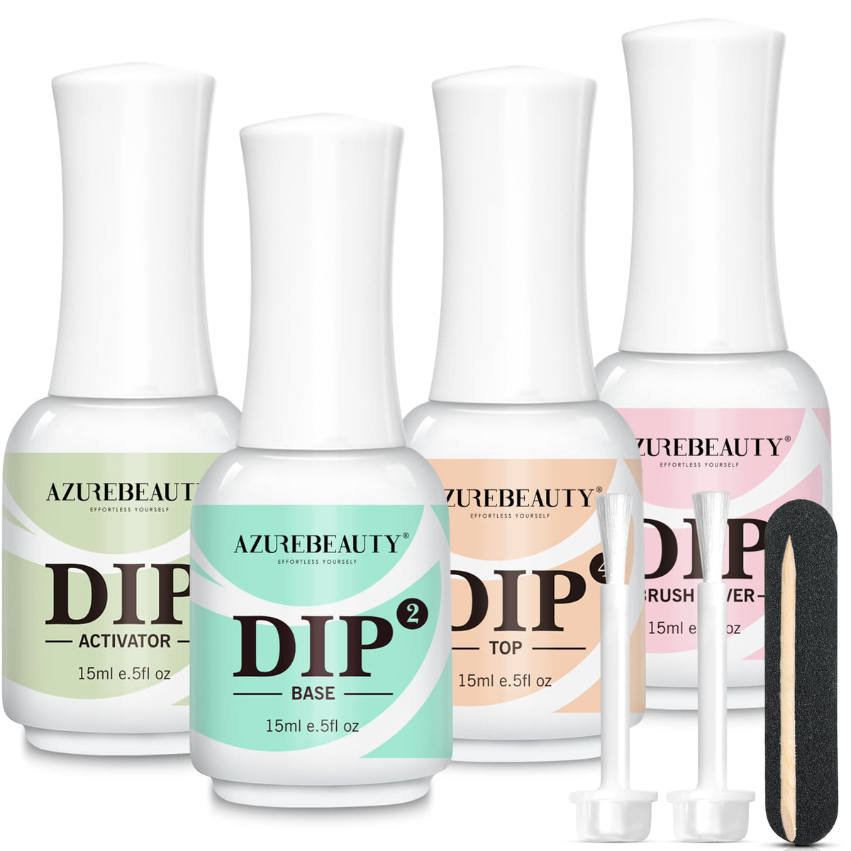 AZUREBEAUTY Base Coat para uñas, base suave y duradera