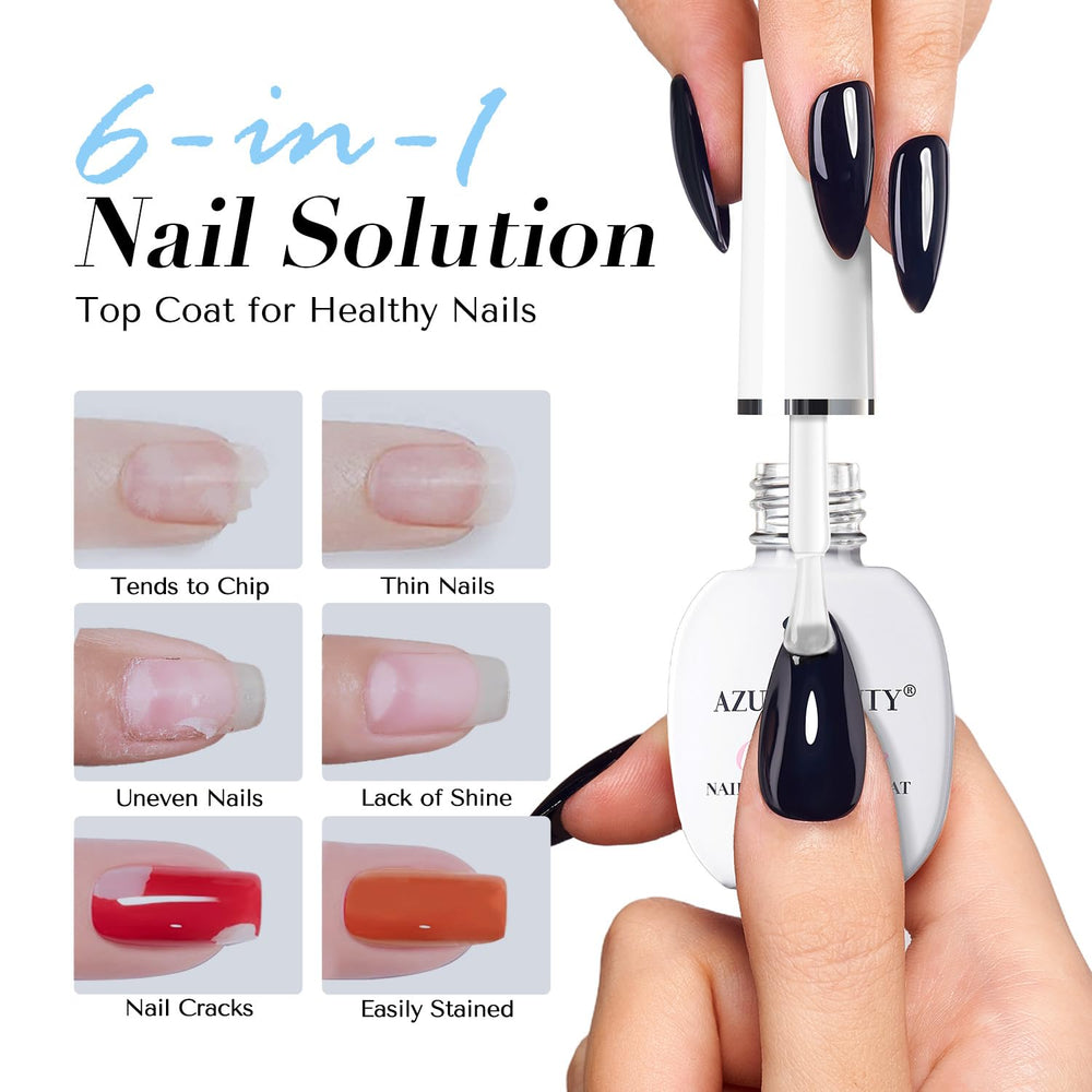 AZUREBEAUTY Capa Superior protege el color y reduce astillas.