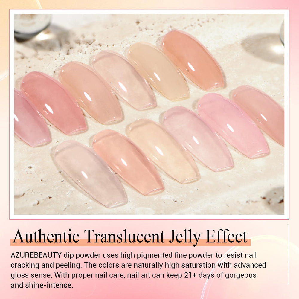 AZUREBEAUTY base transparente para lograr una base limpia y natural.