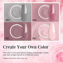 Cuatro colores nude para uñas naturales y sofisticadas