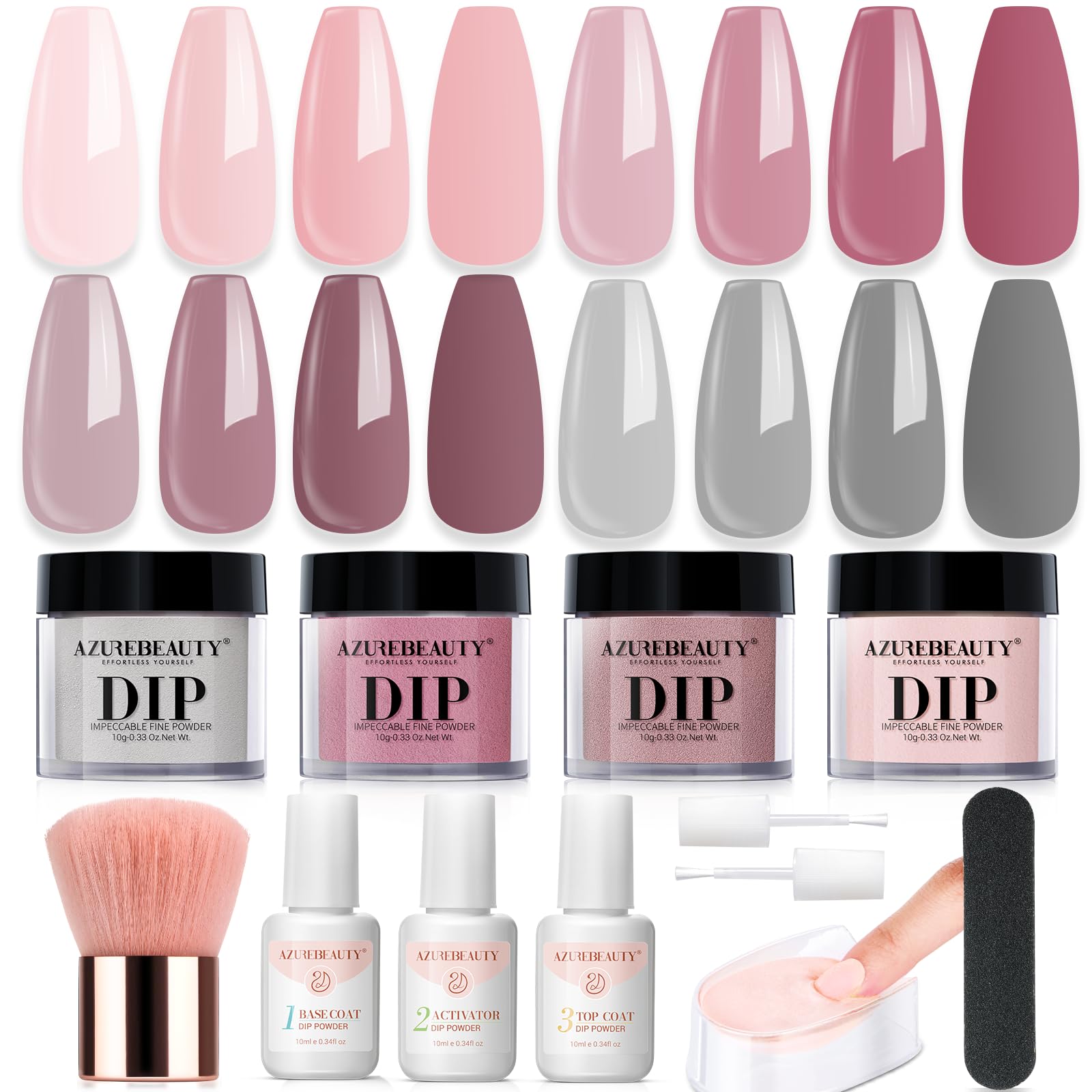 AZUREBEAUTY Dip Powder Kit: visión general para comenzar en casa