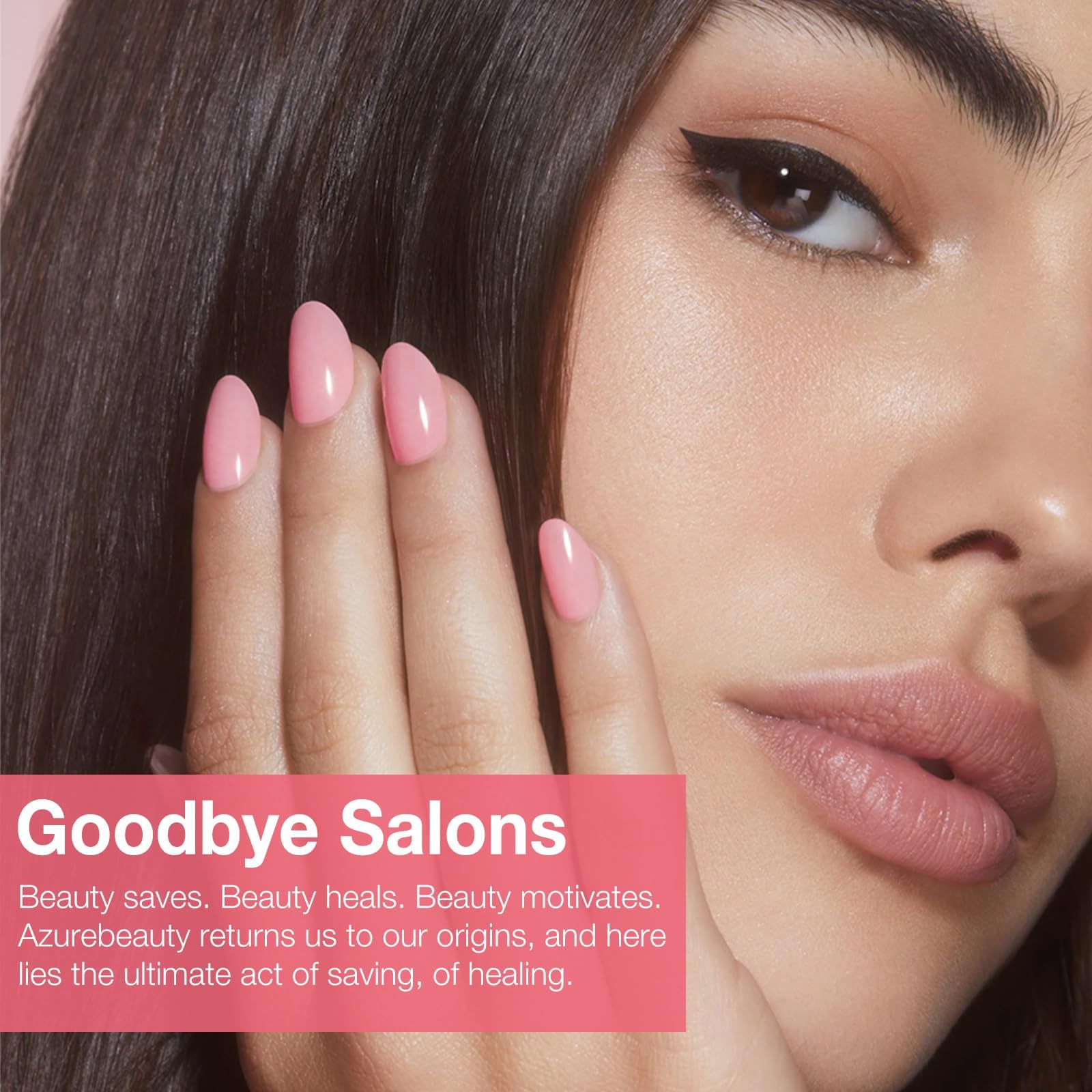 AZUREBEAUTY empujador cutículas dip para preparar la uña.