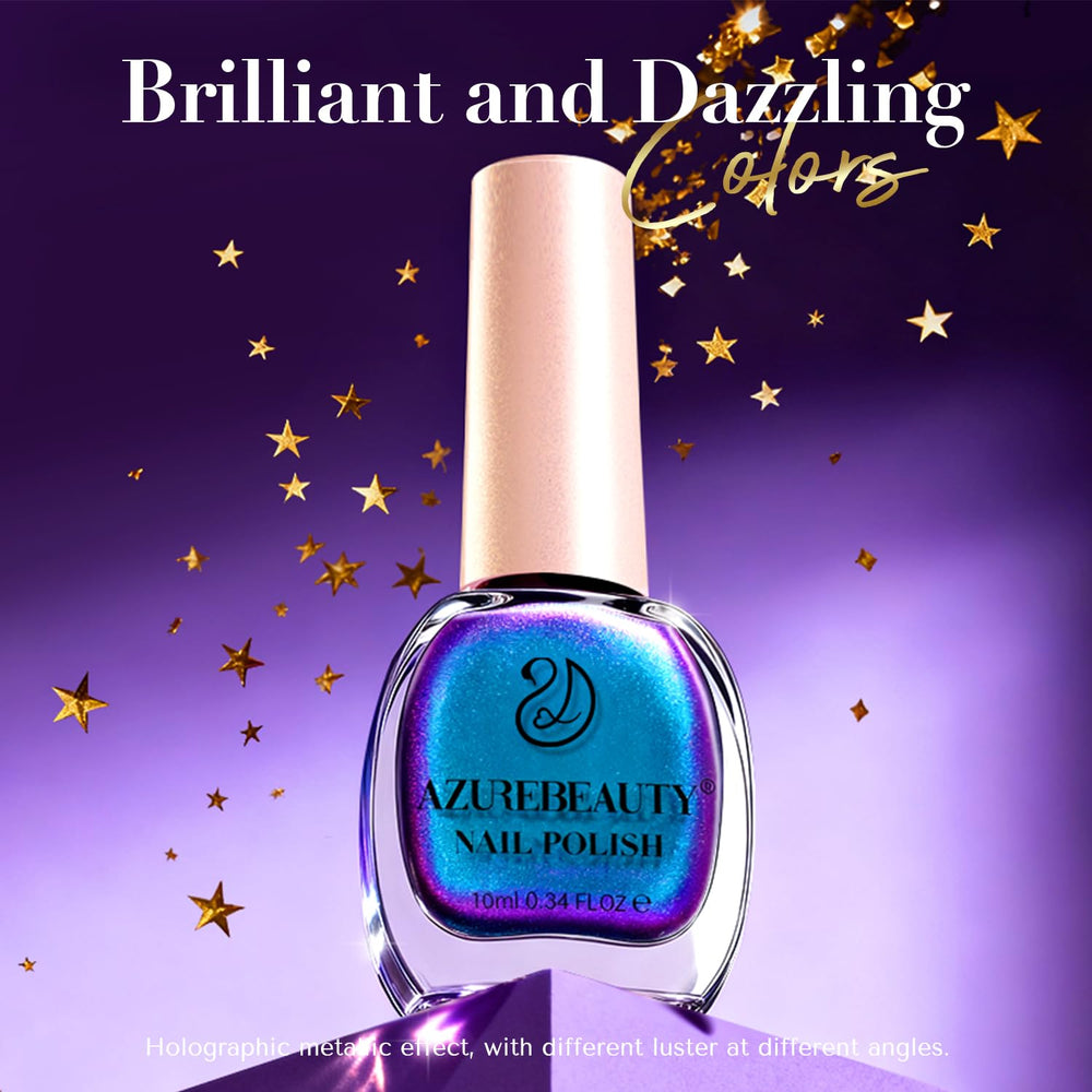 Fórmula suave que cuida las uñas al aplicar AZUREBEAUTY.