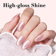 AZUREBEAUTY Esmalte Cat Eye, pincel amplio para cobertura rápida y uniforme.