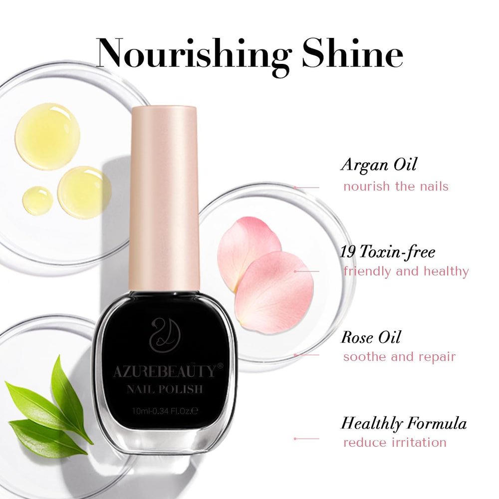 AZUREBEAUTY Esmalte para manicura y pedicura en casa.