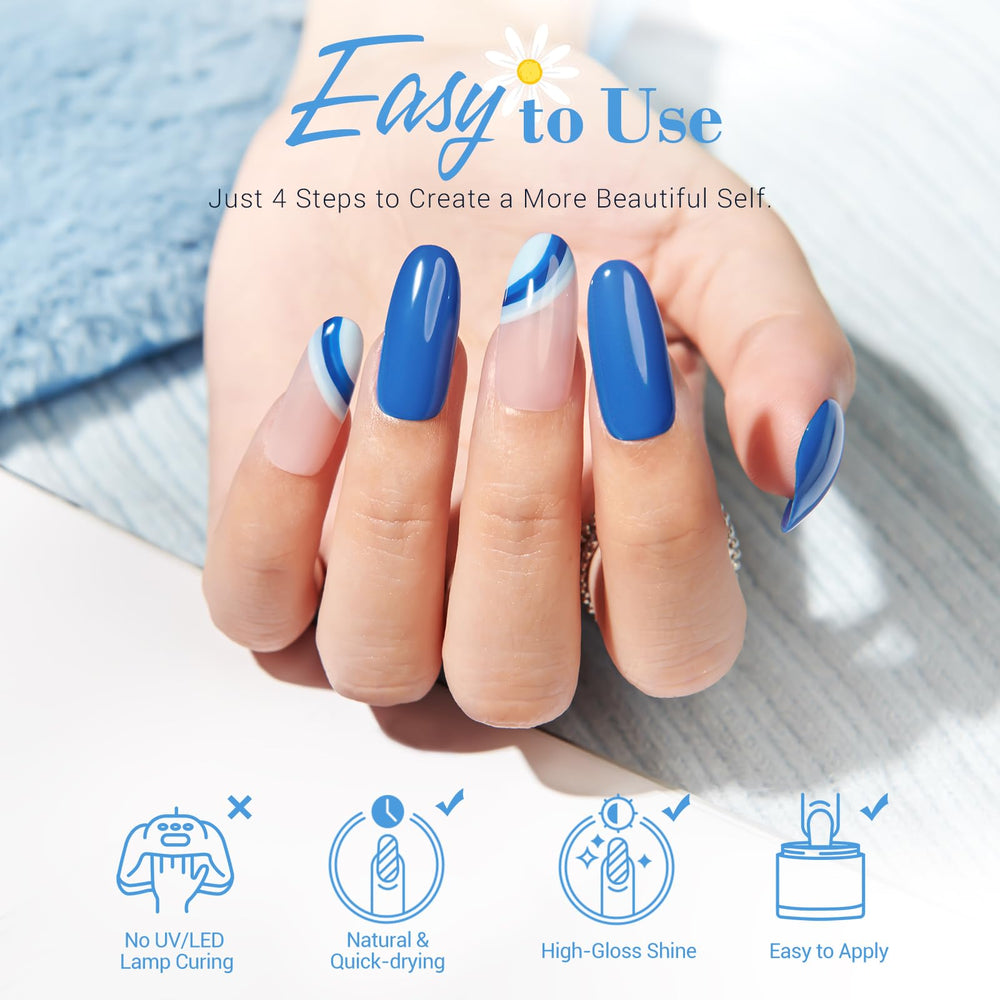 AZUREBEAUTY finition brillante durable sur les ongles