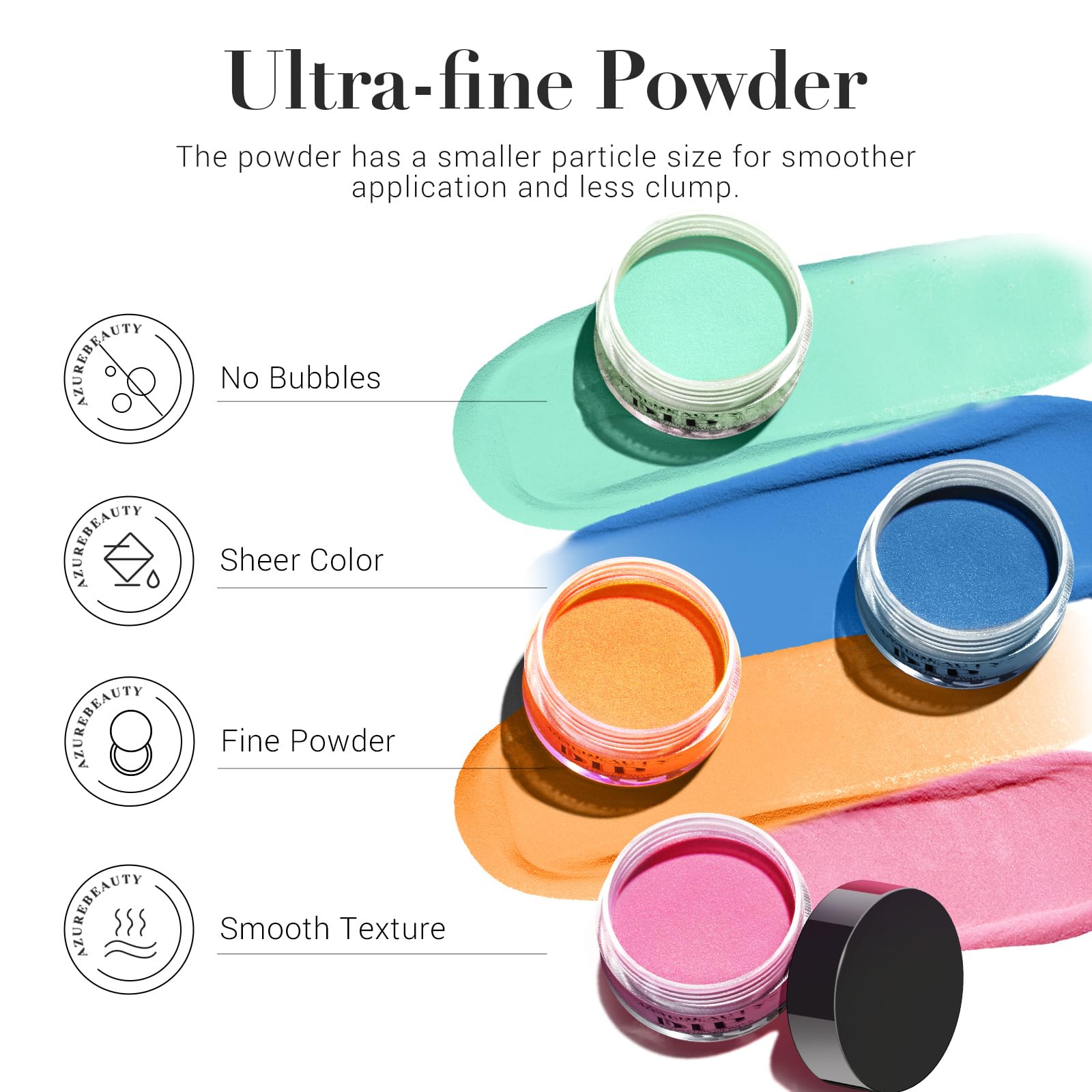 AZUREBEAUTY kit manucure a domicile : creativity rapide et pratique.