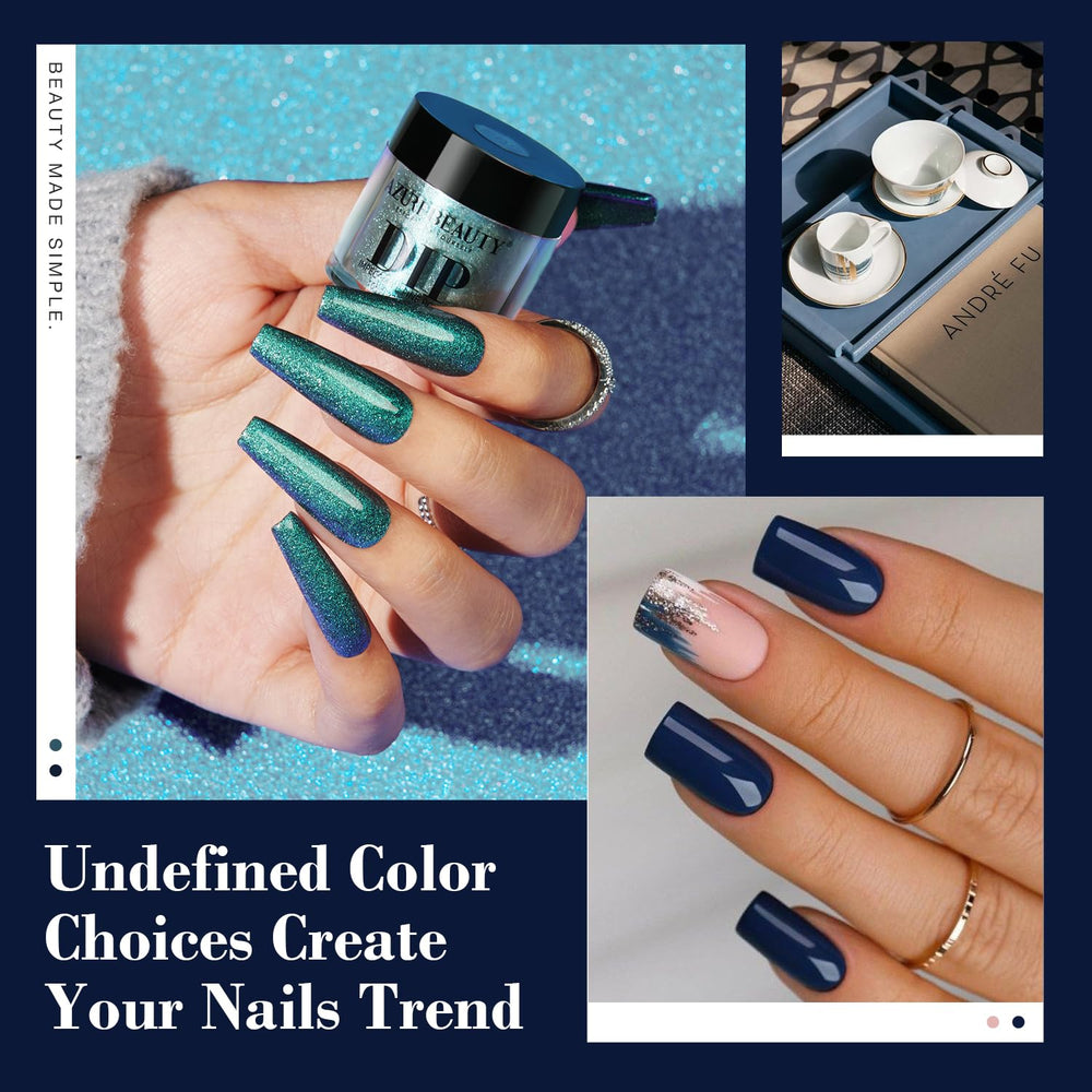 AZUREBEAUTY palillos de prueba uñas para explorar colores.
