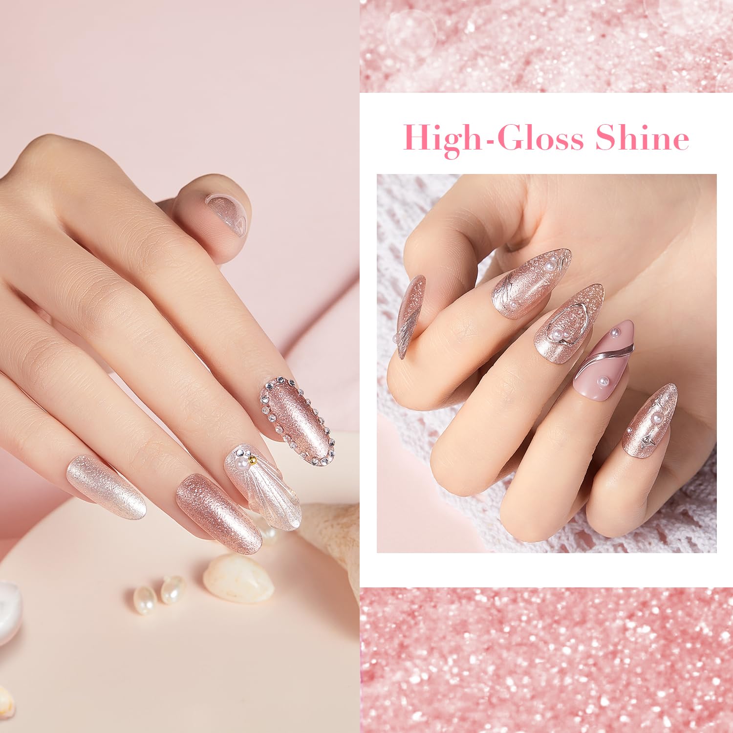 AZUREBEAUTY laca tono nude perla, acabado suave para uñas elegantes