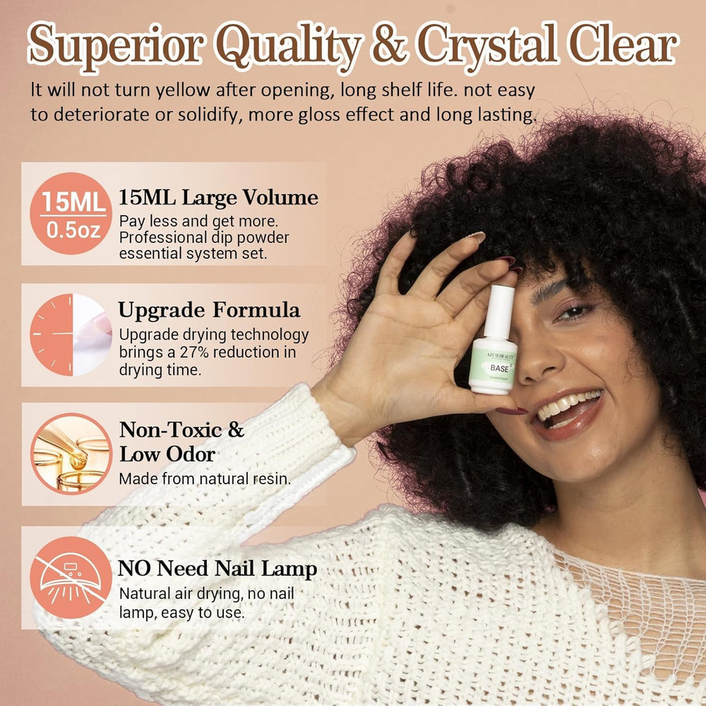 AZUREBEAUTY lima para uñas, da forma y pulido con precisión.