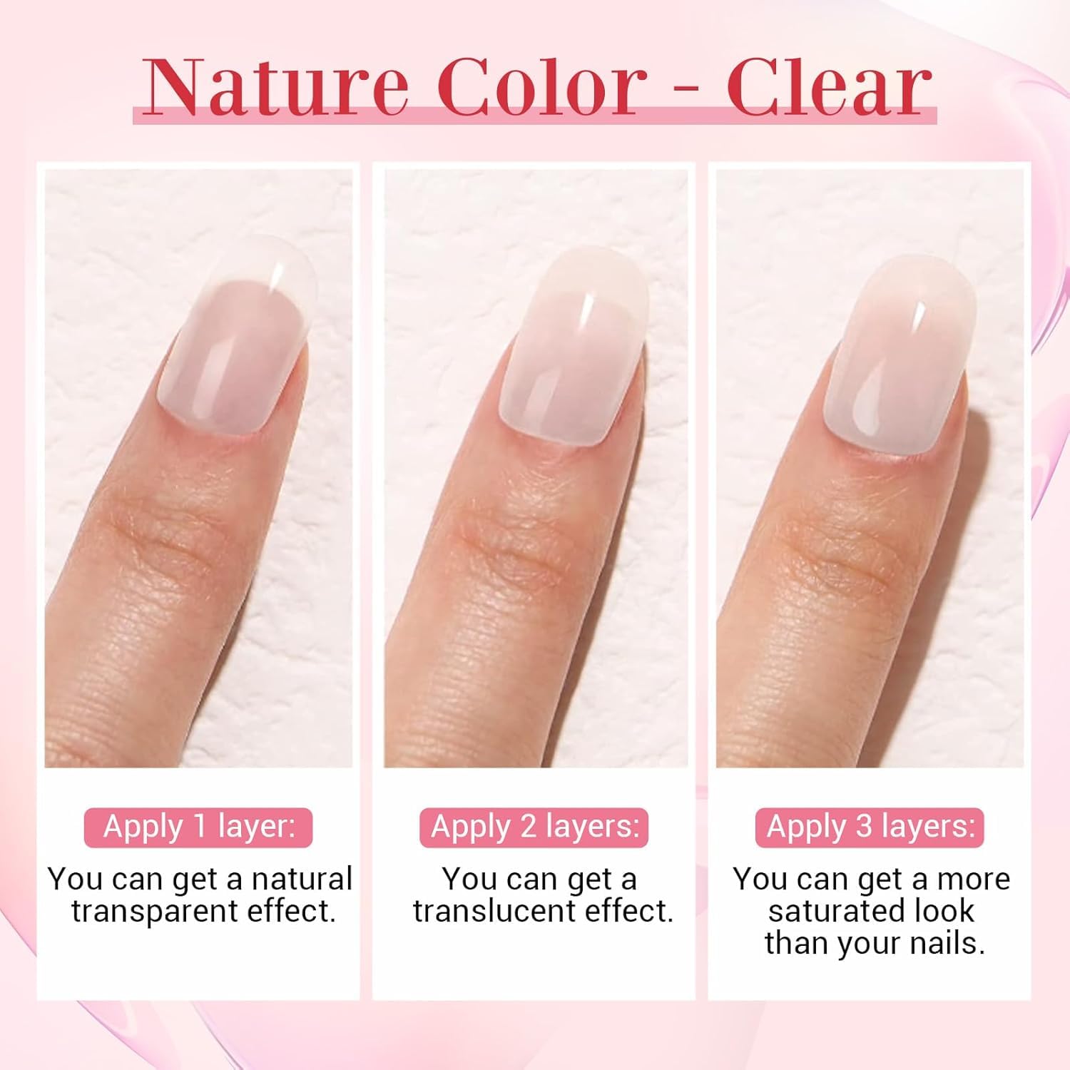 AZUREBEAUTY resultado reparado: uñas brillantes y naturales