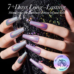 AZUREBEAUTY secado rápido 60 segundos, manicura lista sin lámpara.