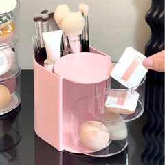 Azurphoric organizador para brochas y polvos con acceso rápido