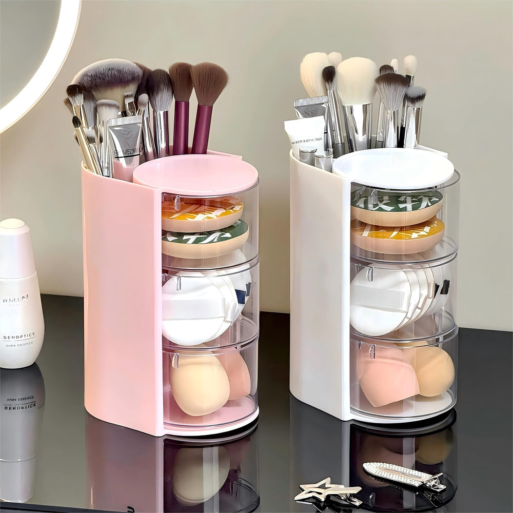 Azurphoric organizador para escritorio y belleza, fácil acceso